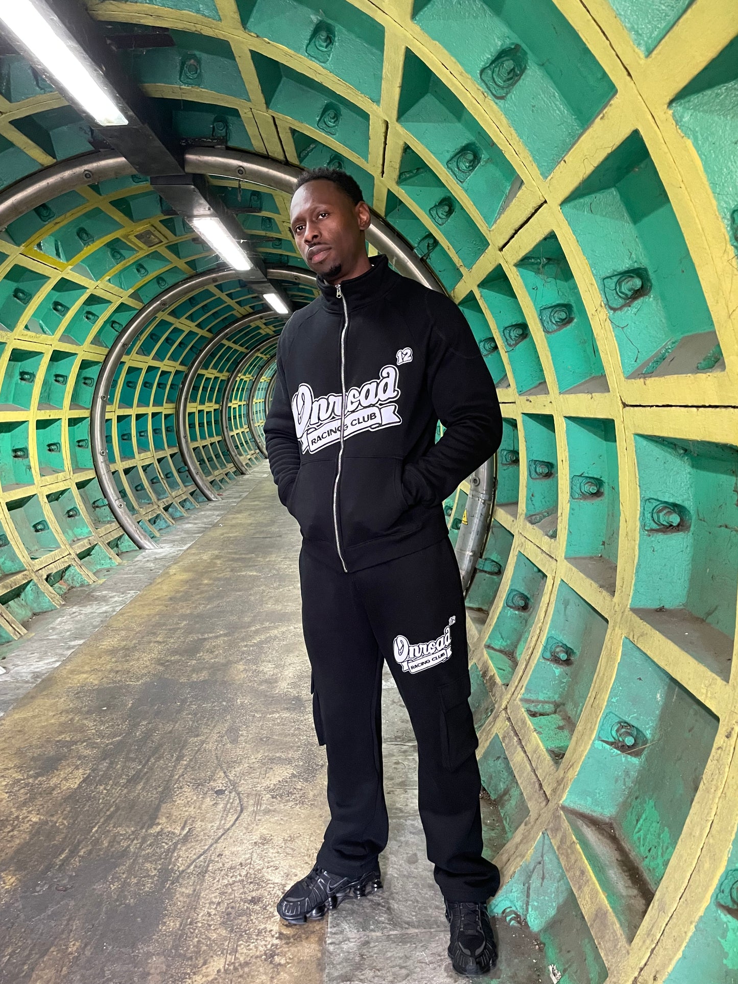 Runflat Tracksuit Smokey Black (Full Set)