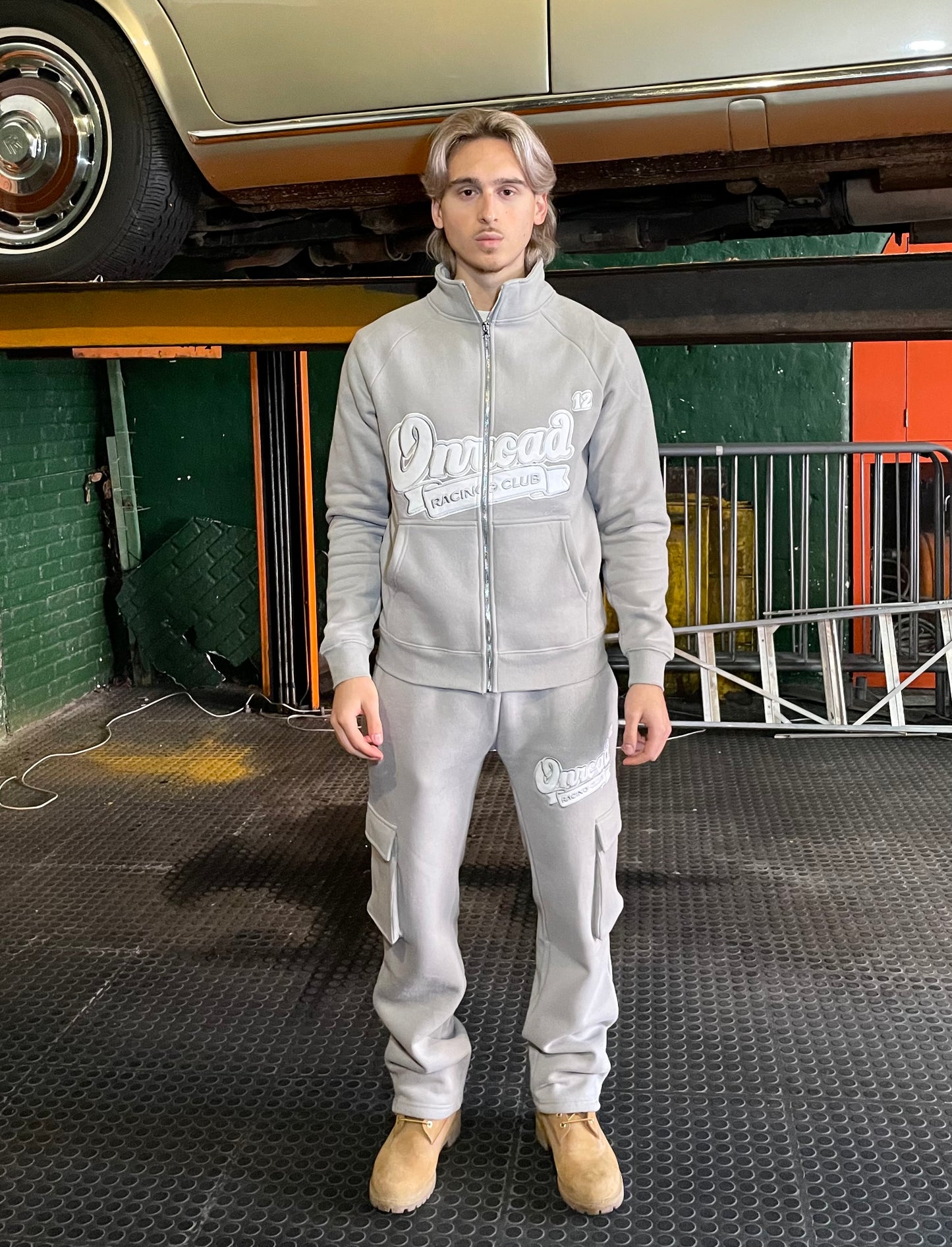 Runflat Tracksuit Diamond Grey (Full Set)