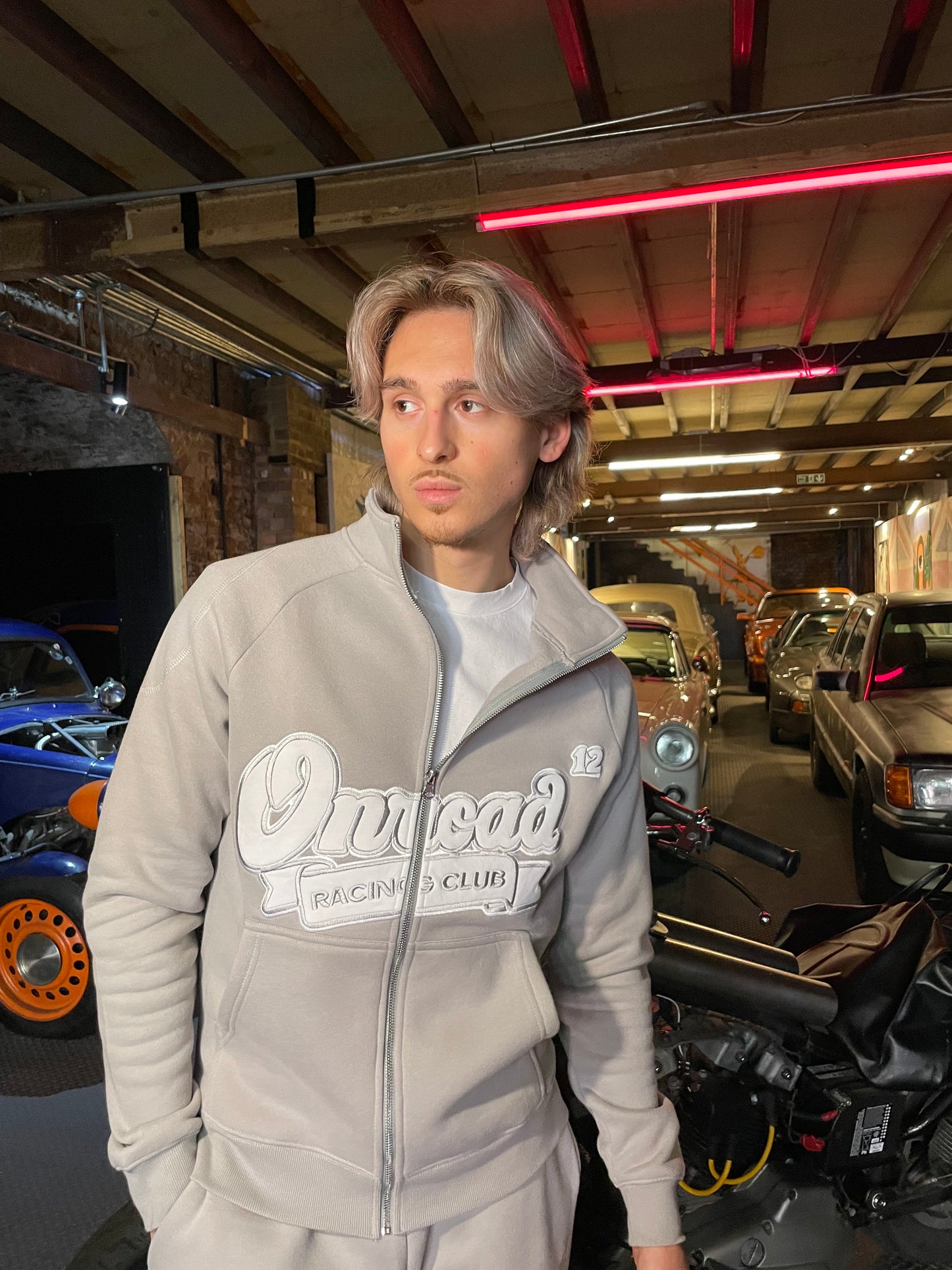 Runflat Tracksuit Diamond Grey (Full Set)