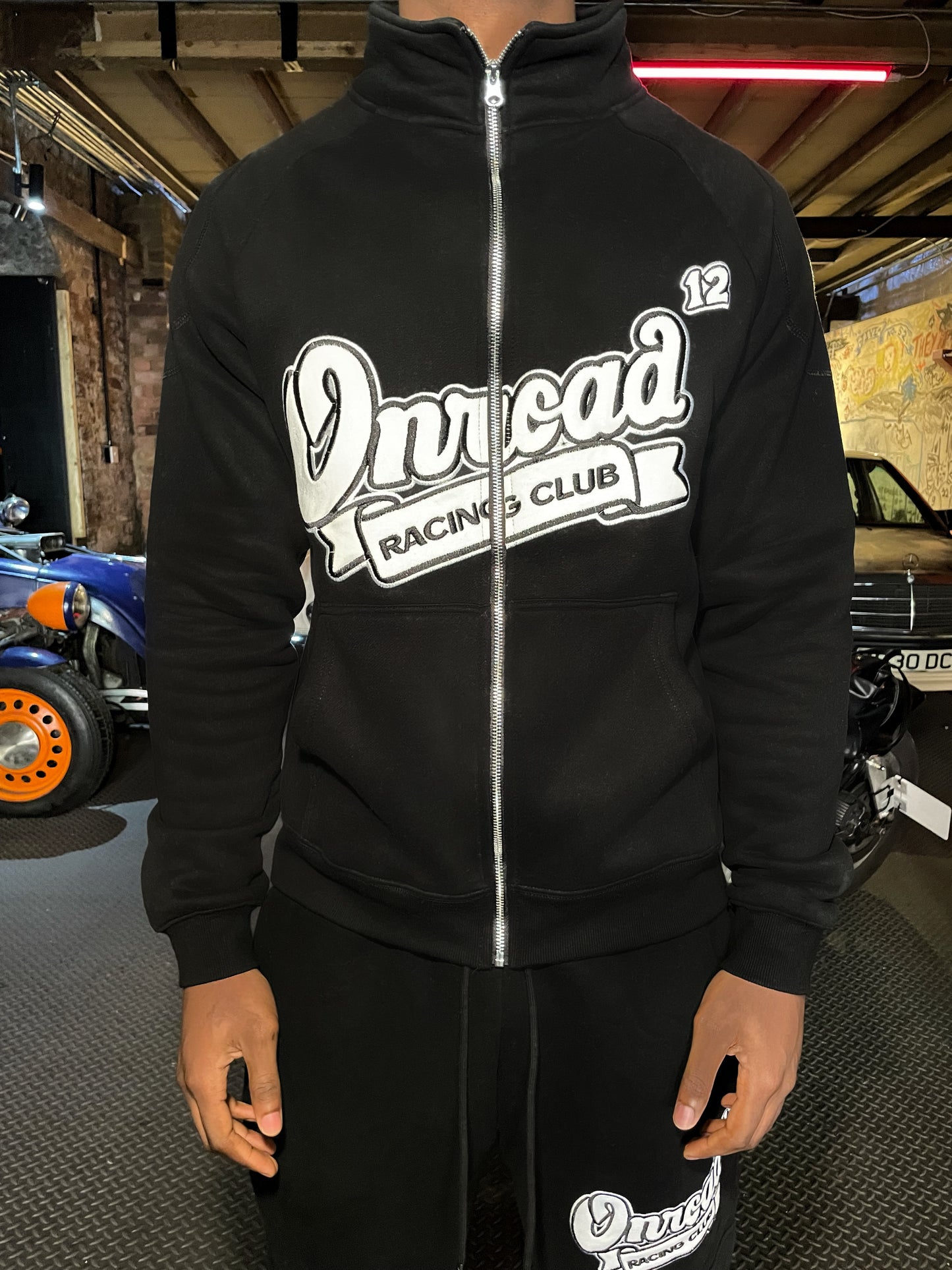 Runflat Tracksuit Smokey Black (Full Set)