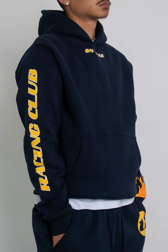 Racing club hoodie (NAVY).